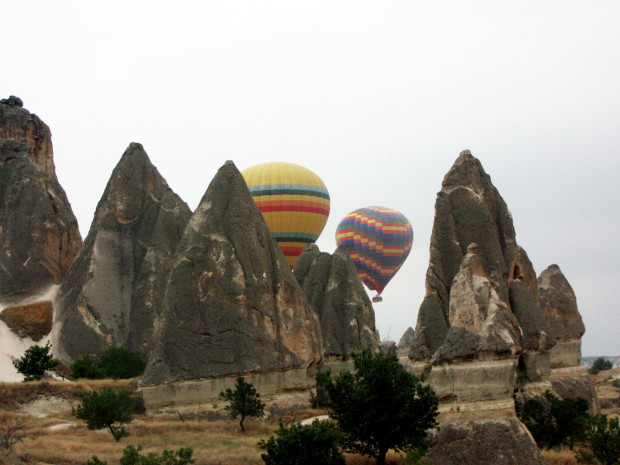 Göreme Capadócia Turquia Ballon flight Passeio de balão