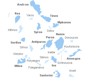 Ilhas Cíclades Grécia