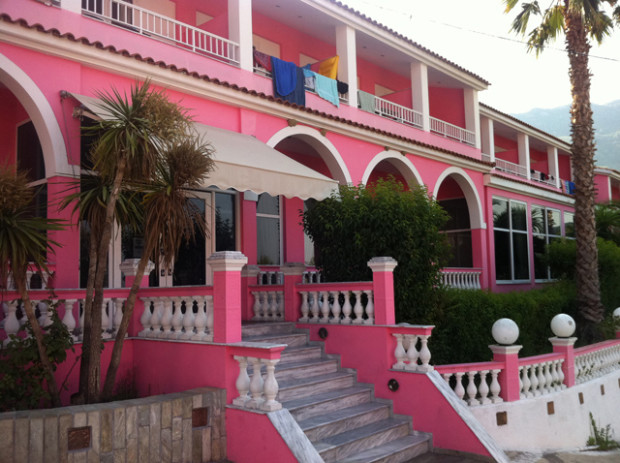 Corfu Grécia Pink Palace