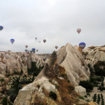 Göreme Capadócia Turquia Ballon flight Passeio de balão