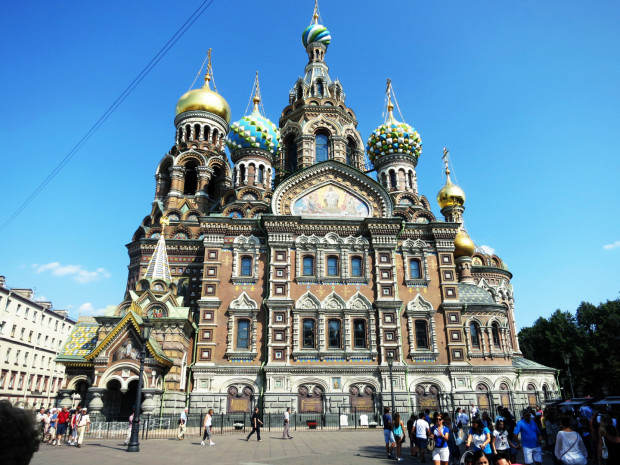 Igreja do Sangue Derramado em São Petersburgo
