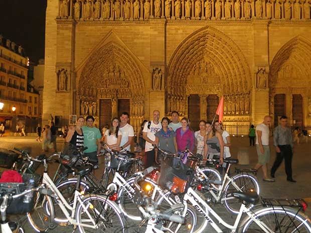 meia-noite em Paris by bike