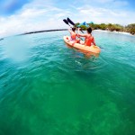 Praias em Cartagena: caiaque isla grande isla del rosário