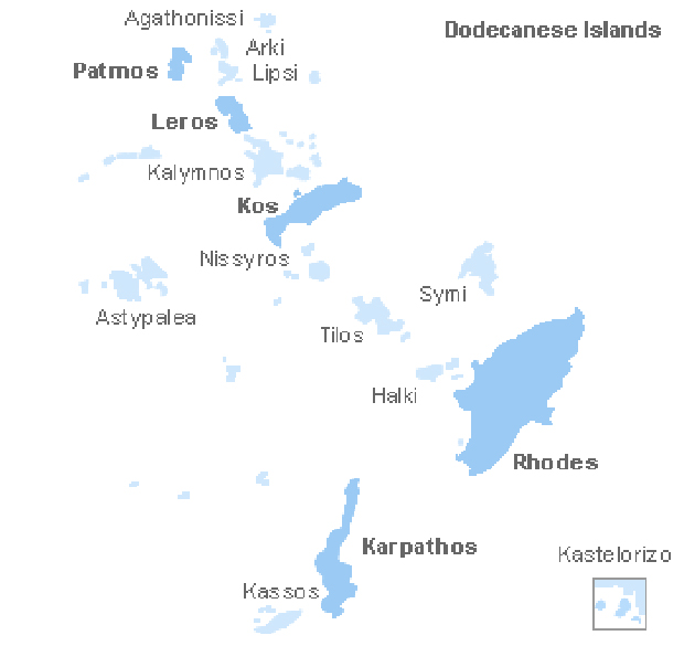 ilhas gregas: Dodecaneso