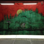 estações de metrô de estocolmo obras de arte