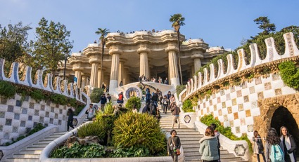 Parque Güell Arquitetura Antonio Gaudi Barcelona
