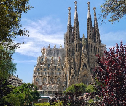 Sagrada Familia arquitetura antonio gaudí barcelona