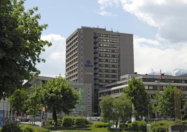Hilton, onde se hospedar em Innsbruck, na Áustria.