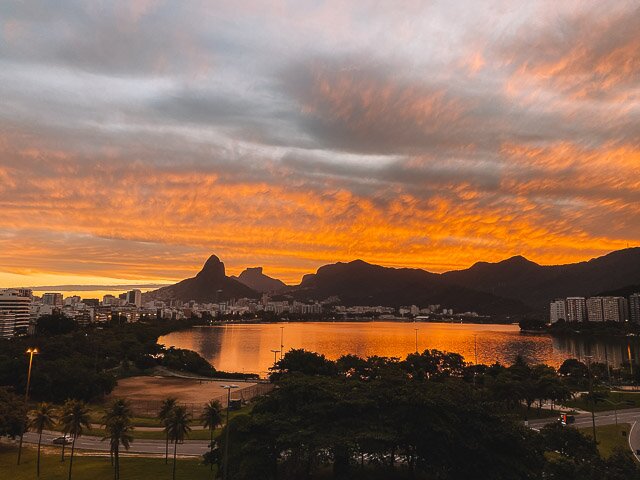 Visão Panorâmica da Lagoa Rodrigo de Freitas