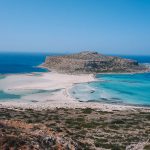 Balos Beach do alto - Ilha de Creta, Grécia